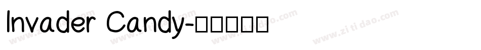 Invader Candy字体转换